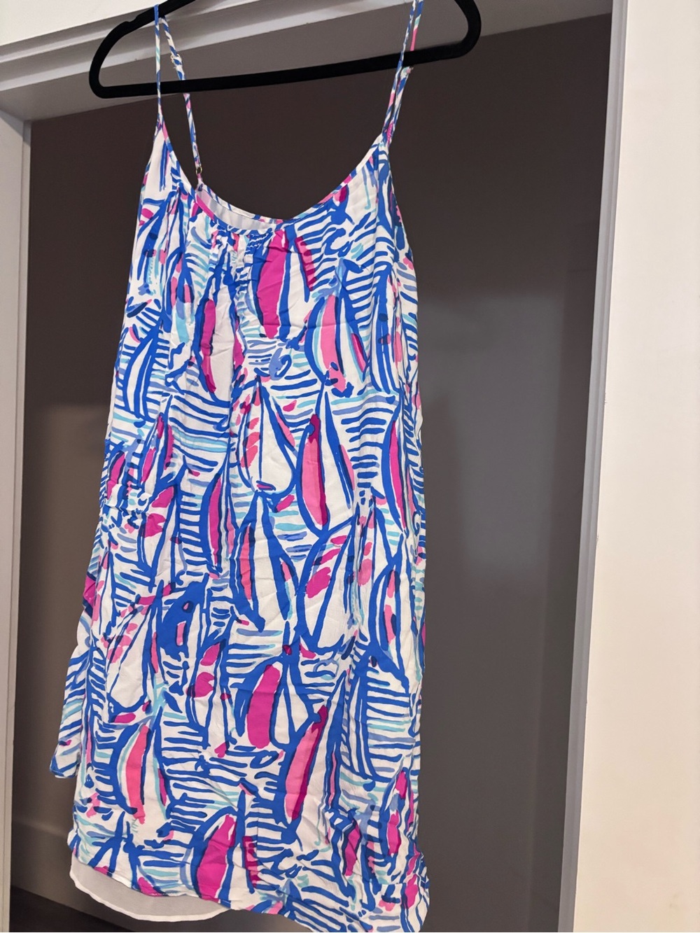 Lilly Pulitzer Daphne Swing Dress “Red Right Return”
